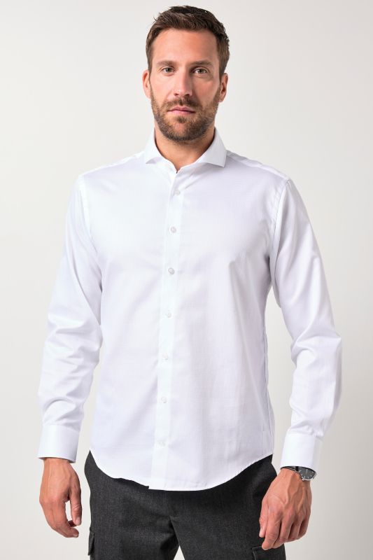 Риза с модерна яка