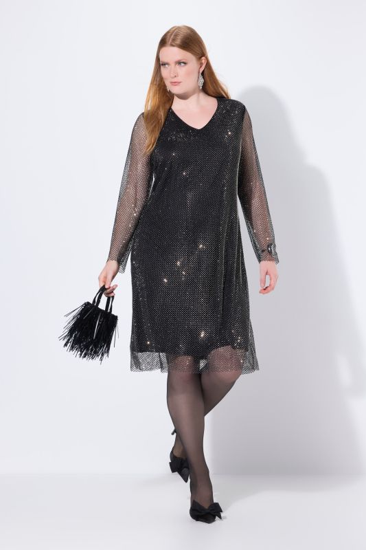 Рокля с пайети за парти