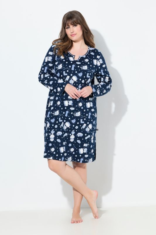 Нощници комплект от 2 броя с принт на котки