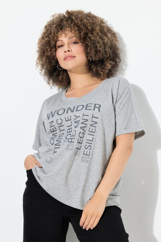 Тениска с графичен надпис