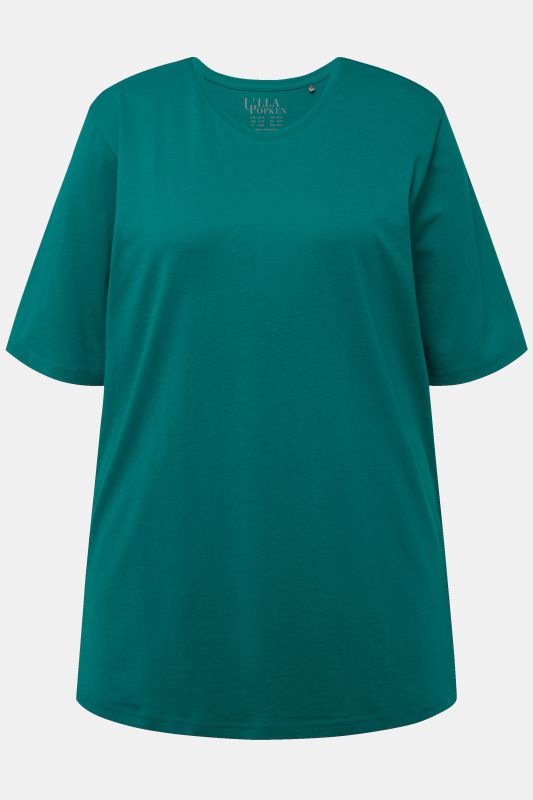 Basic Round Neck Short Sleeve Relaxed Fit  Tee