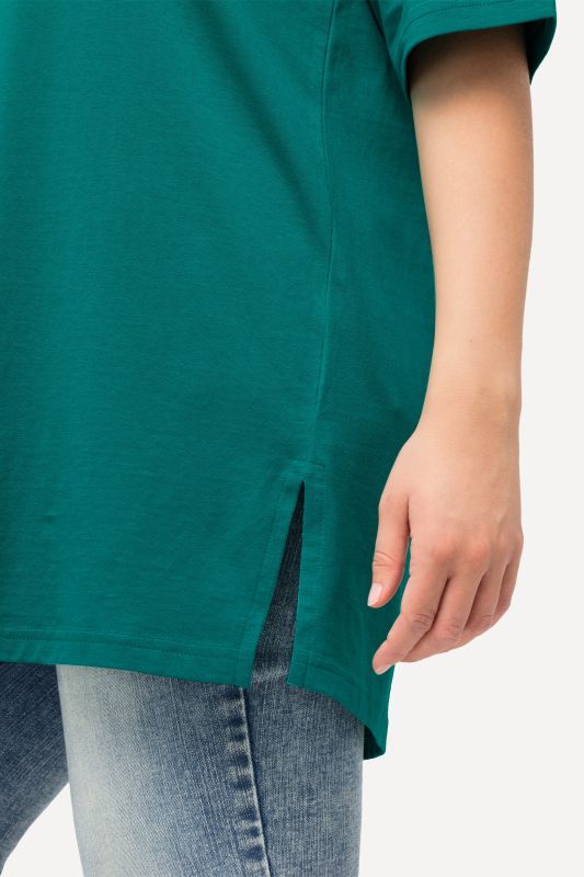 Basic Round Neck Short Sleeve Relaxed Fit  Tee
