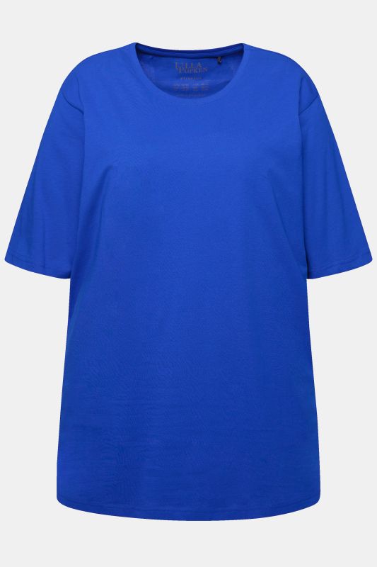 Basic Round Neck Short Sleeve Relaxed Fit  Tee