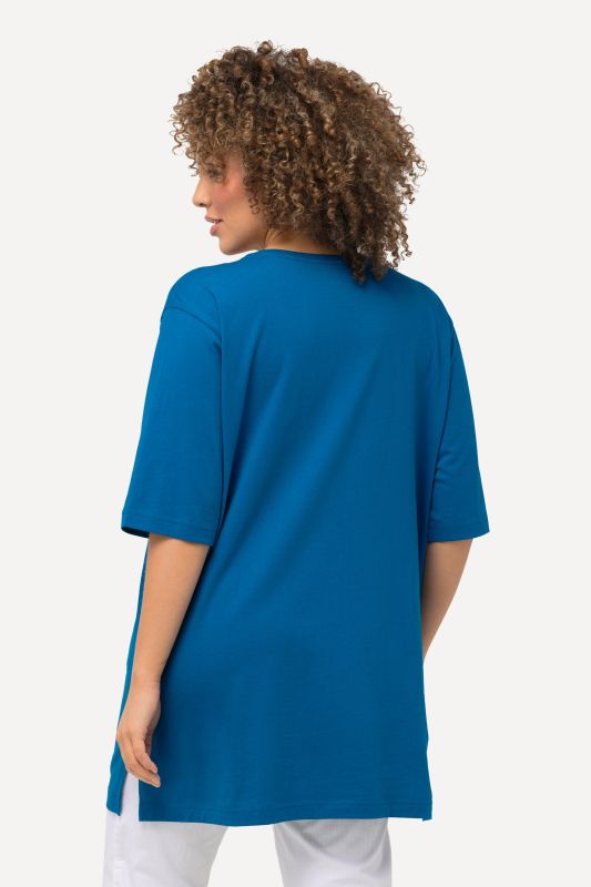 Basic V-Neck Relaxed Fit Short Sleeve Tee