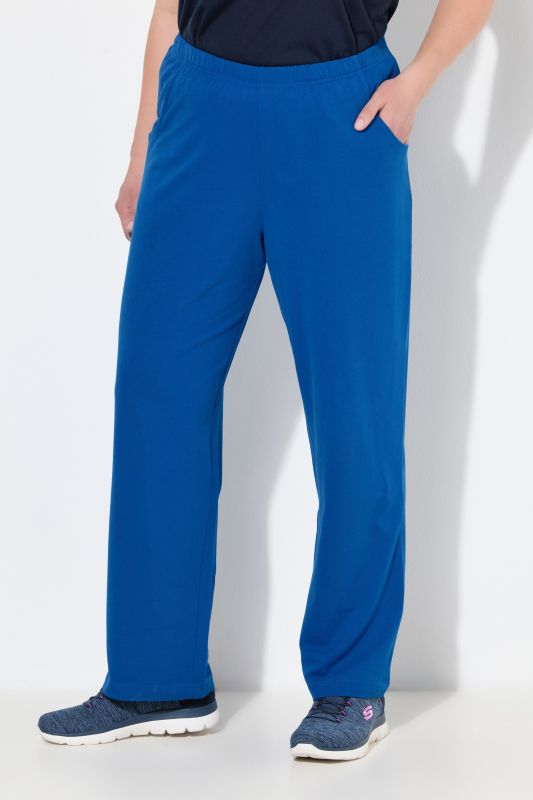 Pull On Knit Straight Leg Pants