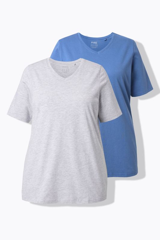 2 Pack of Eco Cotton Basic Tees