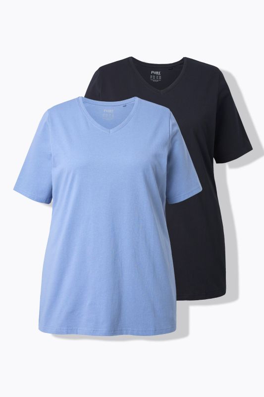 2 Pack of Eco Cotton Basic Tees