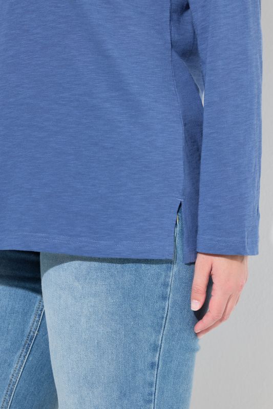 Cotton Knit Slim Fit Turtleneck