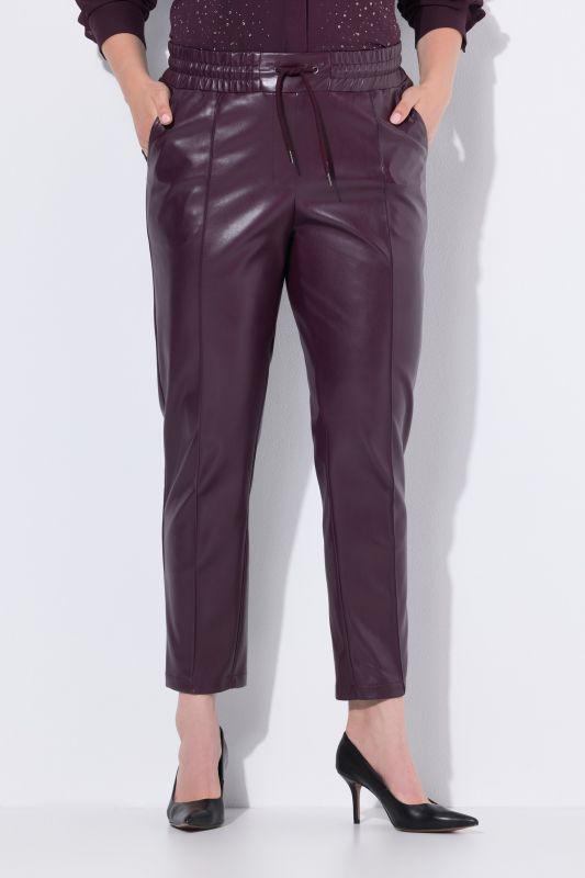 Faux Leather Pants