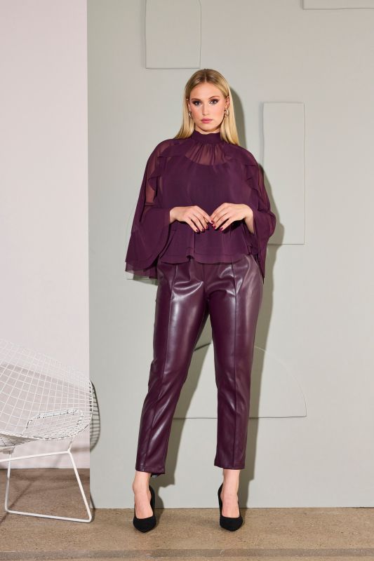 Faux Leather Pants
