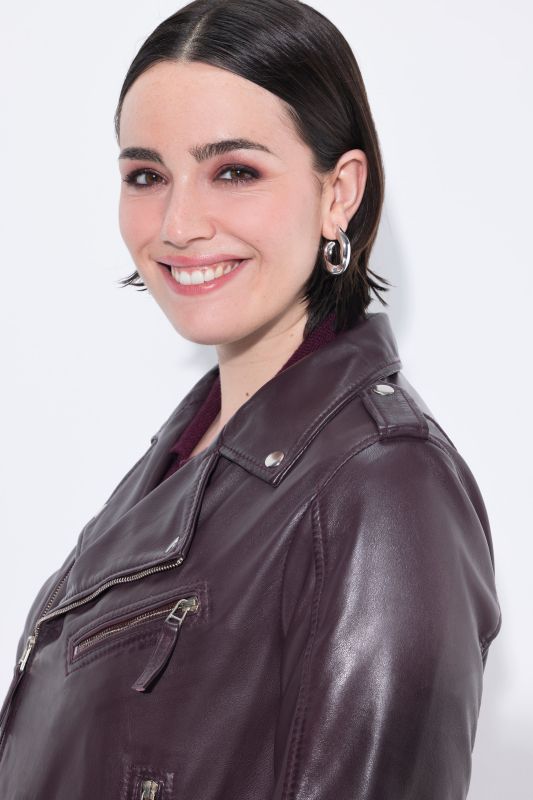 Biker Style Leather Jacket