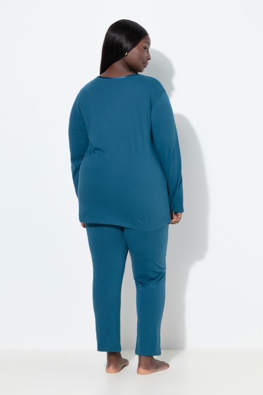 Satin Pocket Pajama Set