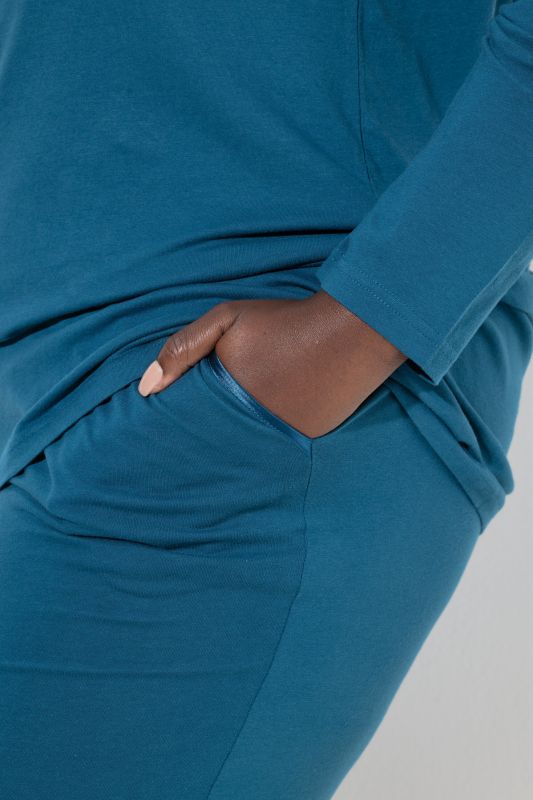 Satin Pocket Pajama Set