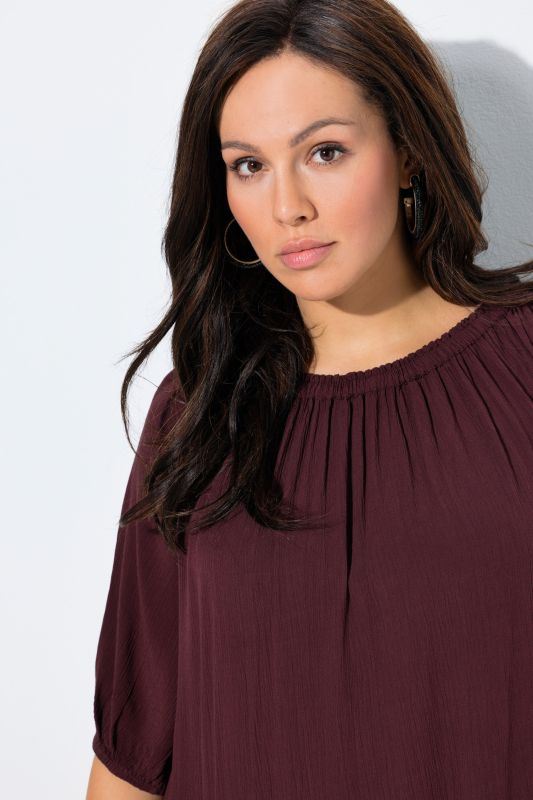 Textured Flounce Dress