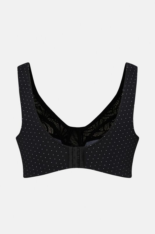 Dots and Lace Relief Bra