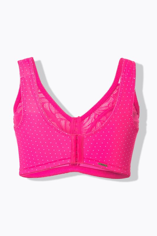 Dots and Lace Relief Bra