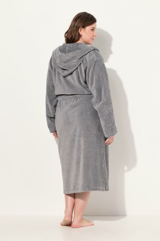 Terry Cloth Belted Bathrobe