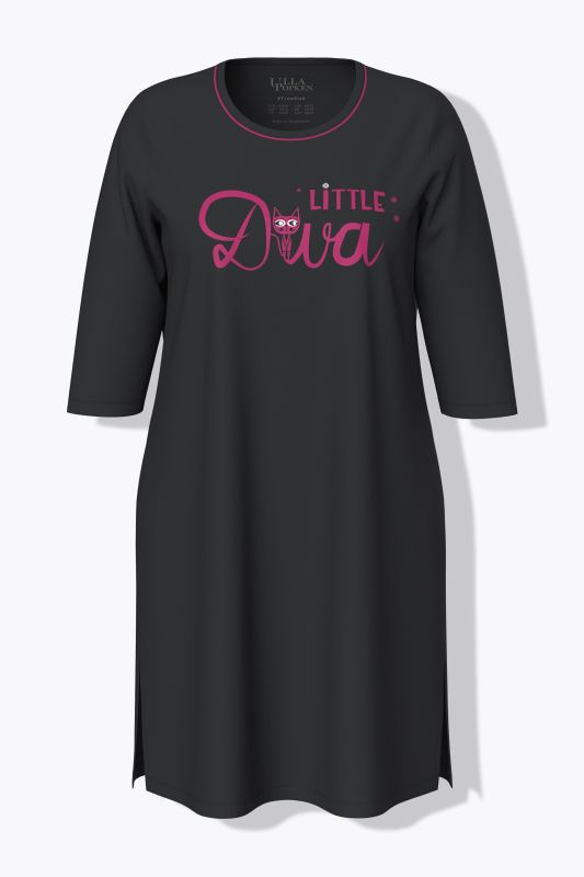 Diva Cat Print Sleep Tees