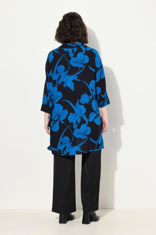 Рокля тип туника с флорален принт