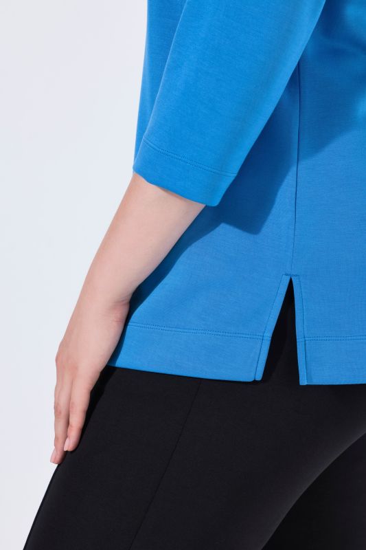 Decorative Chain Collar Sweatshirt