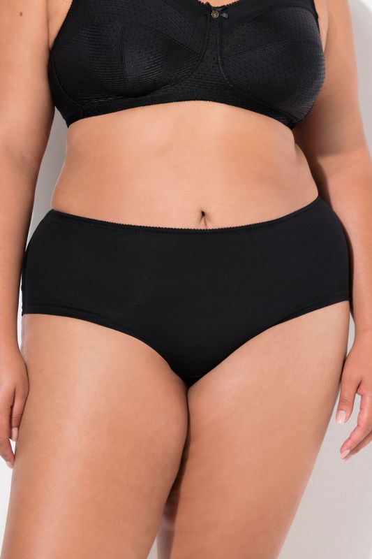 3 Pack Lace Panel Hipster Panties