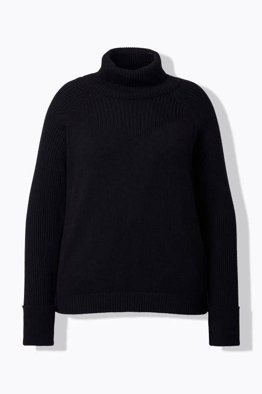 Пуловер с поло яка