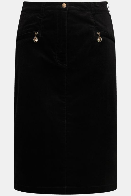 Velvet Stretch Fit Mony Skirt