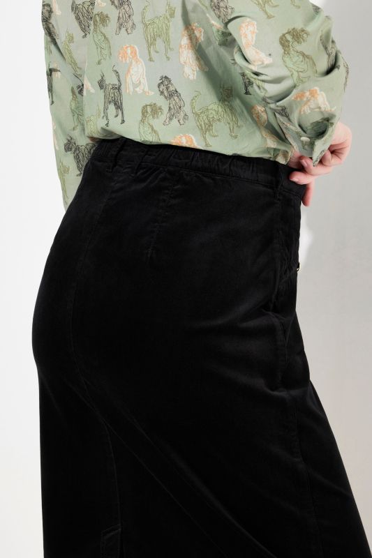 Velvet Stretch Fit Mony Skirt