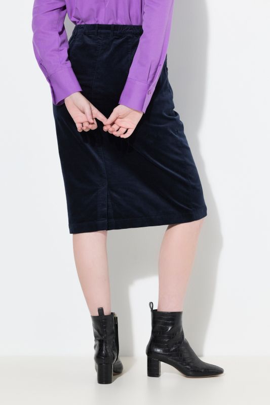 Velvet Stretch Fit Mony Skirt