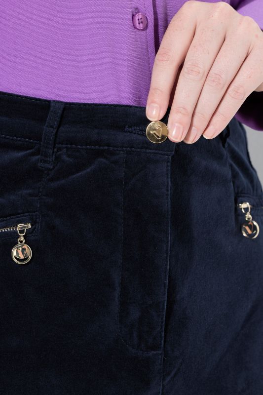 Velvet Stretch Fit Mony Skirt