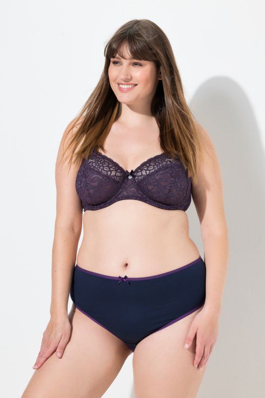 7 Pack Midi Briefs- Piping