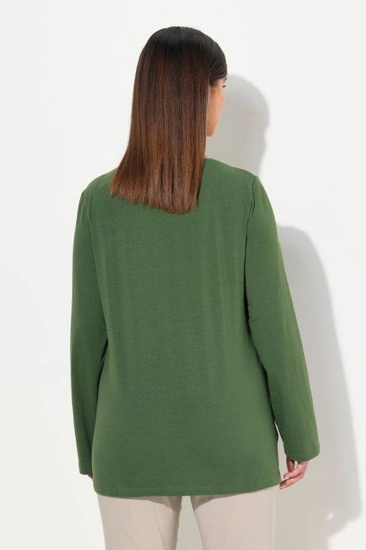 Geometric LOVE THE MOMENT Graphic Tee