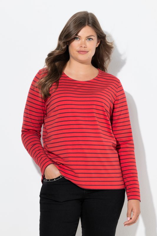 Striped Crew Neck Shirt