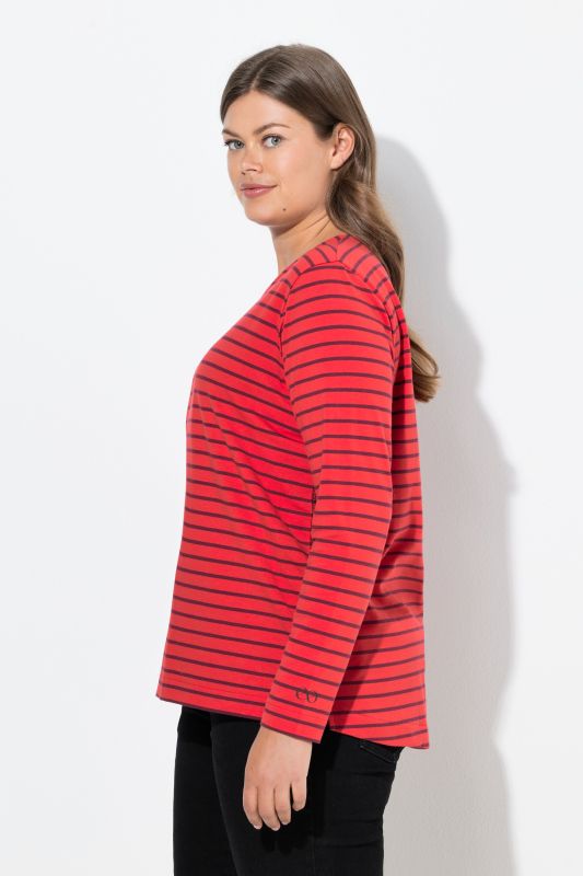 Striped Crew Neck Shirt