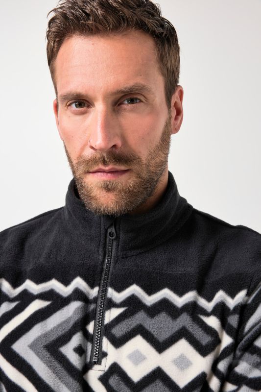 Суитчър поларен с принт JAY-PI