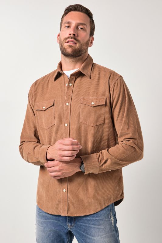 Риза кадифена с дълги ръкави