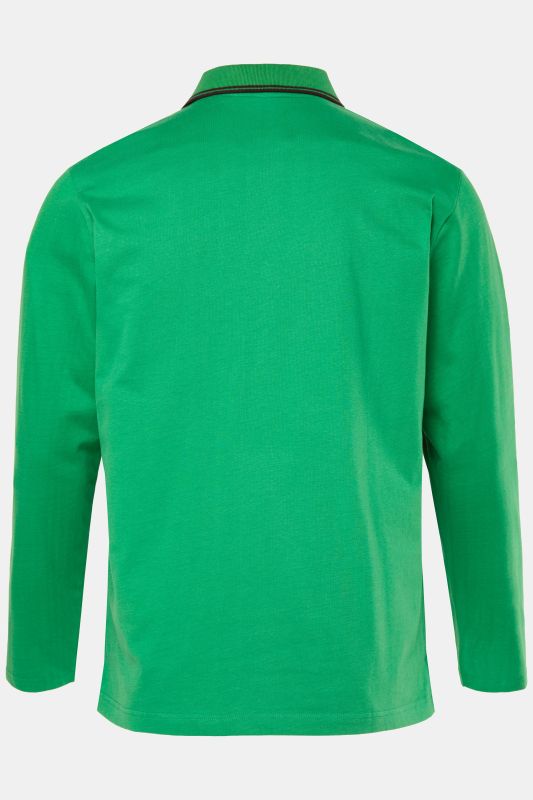 Блуза с яка и дълги ръкави