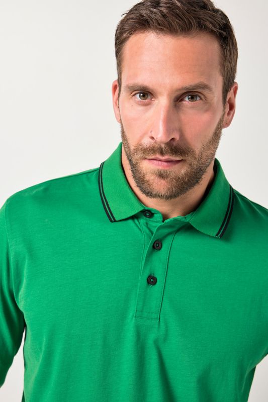 Блуза с яка и дълги ръкави