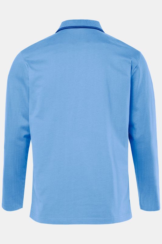 Блуза с яка и дълги ръкави