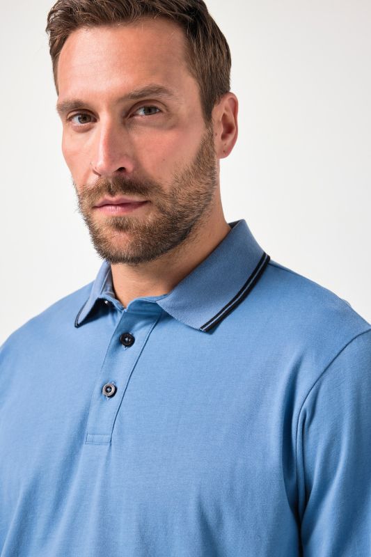 Блуза с яка и дълги ръкави