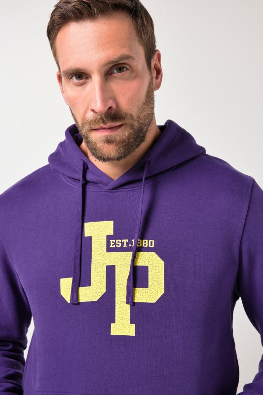 Суитчър с надпис и качулка