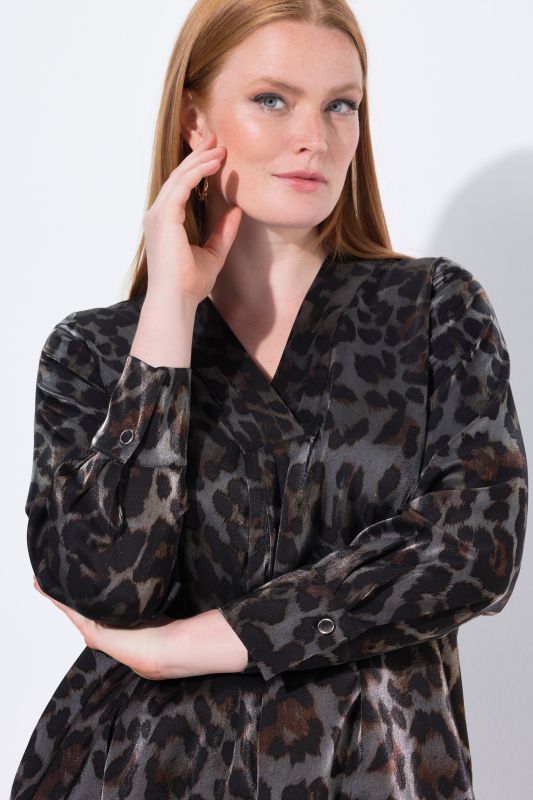 Рокля с леопардов принт