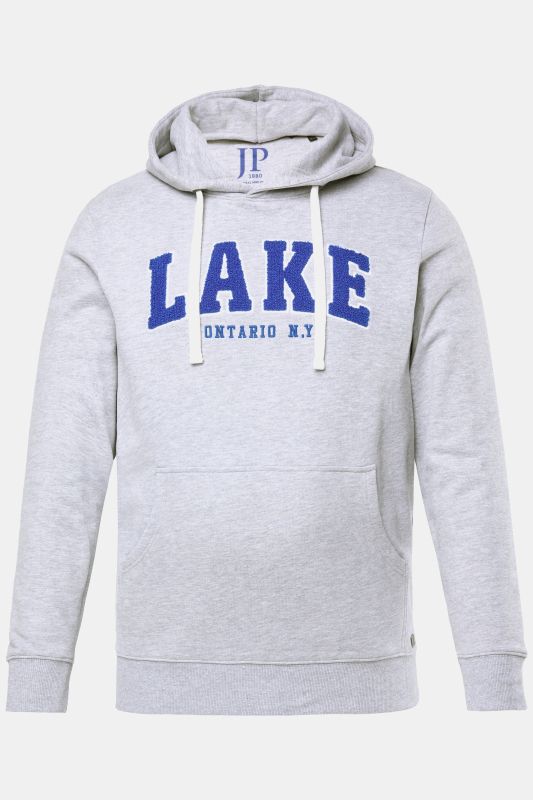 Суитчър с качулка и надпис