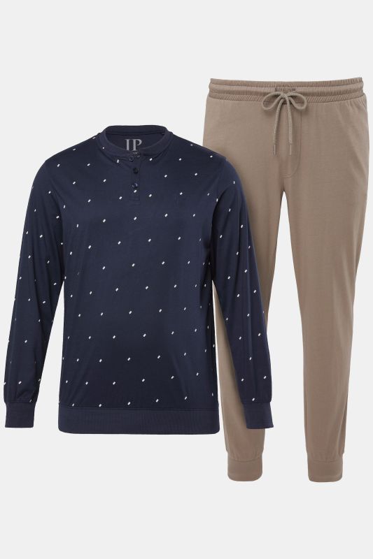 Пижама с контрастни цветове