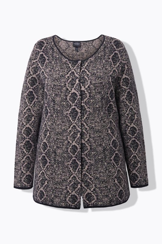 Жилетка със змийски принт