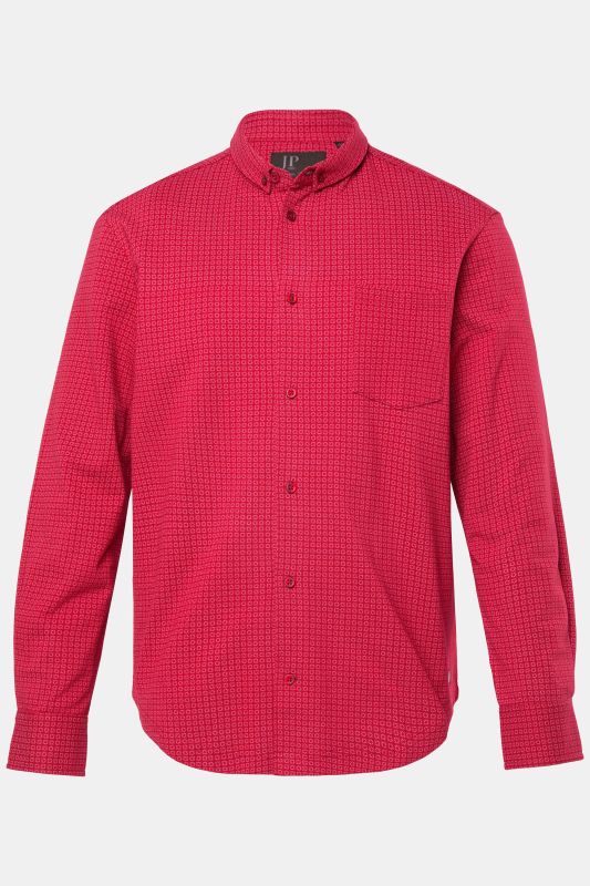 Риза със ситен принт