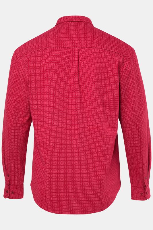 Риза със ситен принт