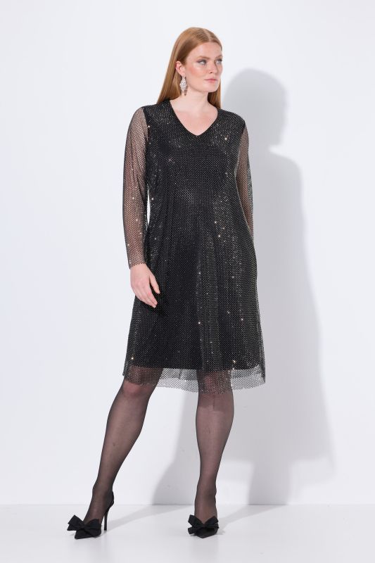 Рокля с пайети за парти