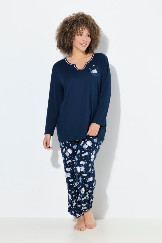 Пижама от 2 части с принт на котки