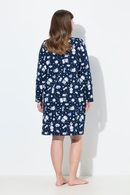 Нощници комплект от 2 броя с принт на котки